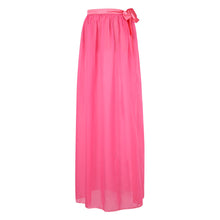 Women Long Skirt Ladies Chiffon Wrap Skirt Sarong Beach Cover Up Scarf Bathing Suit Cover Up Skirts Womens ELY