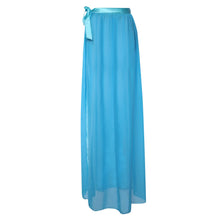 Women Long Skirt Ladies Chiffon Wrap Skirt Sarong Beach Cover Up Scarf Bathing Suit Cover Up Skirts Womens ELY