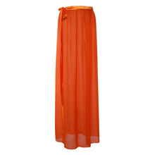Women Long Skirt Ladies Chiffon Wrap Skirt Sarong Beach Cover Up Scarf Bathing Suit Cover Up Skirts Womens ELY