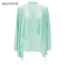 Women Long Sleeve Cotton Outwear Casual Loose Jacket Coat Tops 1STL ELY