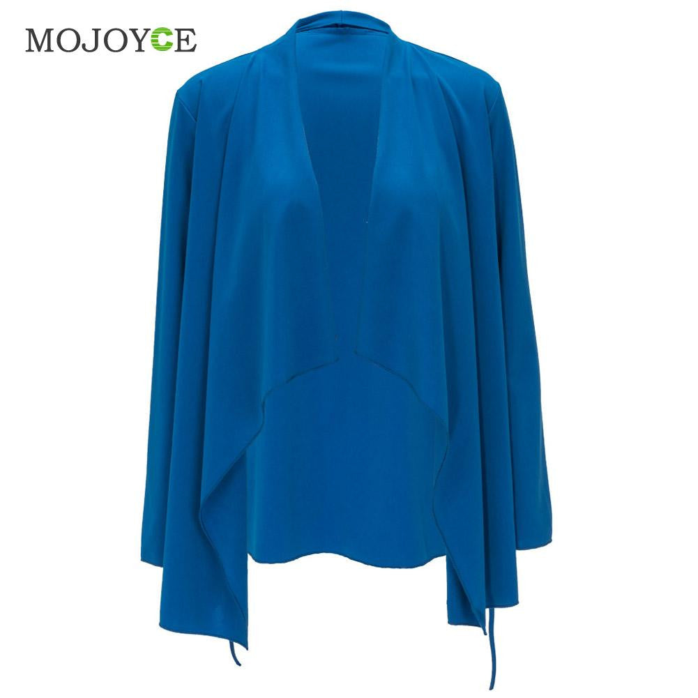 Women Long Sleeve Cotton Outwear Casual Loose Jacket Coat Tops 1STL ELY