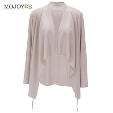 Women Long Sleeve Cotton Outwear Casual Loose Jacket Coat Tops 1STL ELY