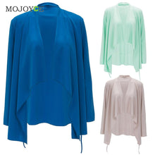 Women Long Sleeve Cotton Outwear Casual Loose Jacket Coat Tops 1STL ELY