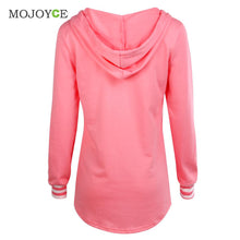 Women Long Sleeve Hoodies Sweatshirt Casual Hoodie Pullover Sweatshirt Women Suit Pink Women Clothes Pullover ELY