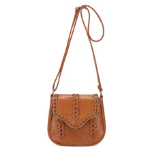 Women Messenger Bag bolsa feminina bolso mujer Leave Pattern Women Leather Handbag ShoulderSaddle Crossbody Bags f ELY
