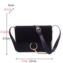 Women Messenger Bags Chain Decor Women Leather Handbag Shoulder Crossbody Bags Casual Women Bags Handbags Bolsa Feminina ELY