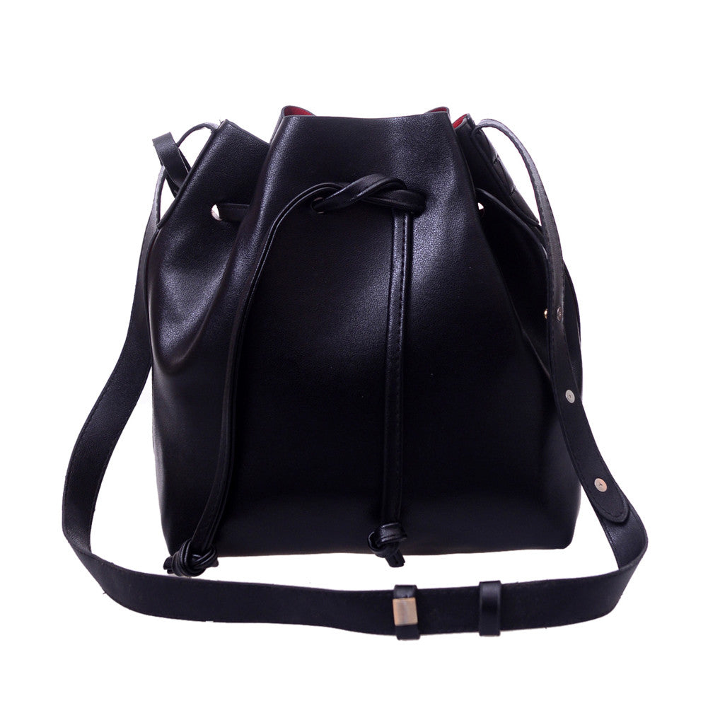 Women Messenger Bags Leather Handbags Bucket Shoulder Bags Designer Crossbody Bags Clutch Purses Bags Bolsa Feminina ELY