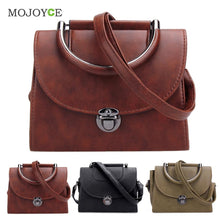 Women PU Leather Handbag Retro Lock Shoulder Crossbody Bag Women Messenger Bag Clutch Bolsos Mujer Sacthels ELY