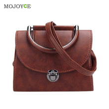 Women PU Leather Handbag Retro Lock Shoulder Crossbody Bag Women Messenger Bag Clutch Bolsos Mujer Sacthels ELY