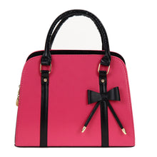 Women PU Leather Bags Sweet Lady Korean Version of the Lady Handbag Candy Colored Shoulder Bag 1STL ELY