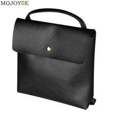 Women PU Leather Embossed Leisure Mini Backpack Simple Style Shoulder Bag Blosa Travel Shoulder Bag Mochila Feminina ELY