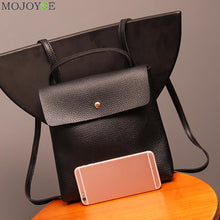 Women PU Leather Embossed Leisure Mini Backpack Simple Style Shoulder Bag Blosa Travel Shoulder Bag Mochila Feminina ELY