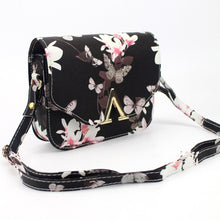 Women PU Leather Floral Print Shoulder Crossbody Women Handbag Mini Small Messenger Bag Women Clutches Bolsa Feminina ELY