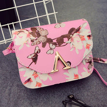 Women PU Leather Floral Print Shoulder Crossbody Women Handbag Mini Small Messenger Bag Women Clutches Bolsa Feminina ELY