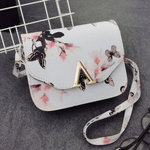 Women PU Leather Floral Print Shoulder Crossbody Women Handbag Mini Small Messenger Bag Women Clutches Bolsa Feminina ELY