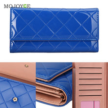 Women PU Long Leather Wallet Ladies Clutch Coin Purse Card Holder Clutch Handbag Clutch Women Wallet Zipper Purse ELY