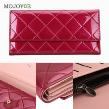 Women PU Long Leather Wallet Ladies Clutch Coin Purse Card Holder Clutch Handbag Clutch Women Wallet Zipper Purse ELY