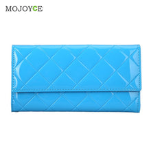 Women PU Long Leather Wallet Ladies Clutch Coin Purse Card Holder Clutch Handbag Clutch Women Wallet Zipper Purse ELY
