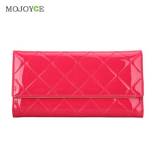 Women PU Long Leather Wallet Ladies Clutch Coin Purse Card Holder Clutch Handbag Clutch Women Wallet Zipper Purse ELY