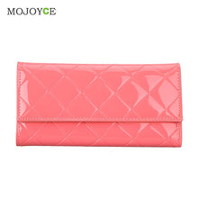 Women PU Long Leather Wallet Ladies Clutch Coin Purse Card Holder Clutch Handbag Clutch Women Wallet Zipper Purse ELY