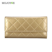 Women PU Long Leather Wallet Ladies Clutch Coin Purse Card Holder Clutch Handbag Clutch Women Wallet Zipper Purse ELY