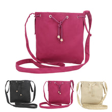 Women Portable Canvas Bag Classic Shoulder Bag Casual Drawstring Crossbody Women Messenger Bags Handbag Bolsos Mujer ELY