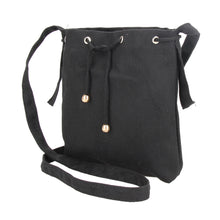 Women Portable Canvas Bag Classic Shoulder Bag Casual Drawstring Crossbody Women Messenger Bags Handbag Bolsos Mujer ELY