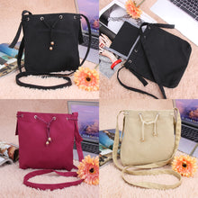 Women Portable Canvas Bag Classic Shoulder Bag Casual Drawstring Crossbody Women Messenger Bags Handbag Bolsos Mujer ELY