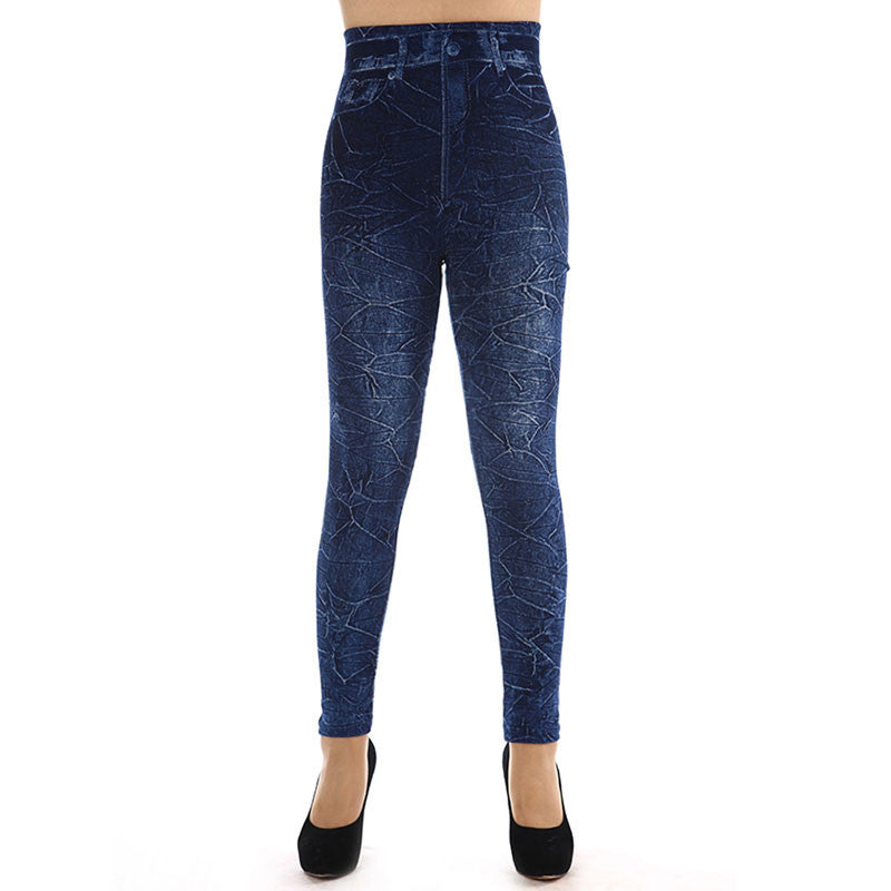 Women Sexy Jeans Skinny Jeggings Stretchy Slim Leggings Trousers Pants Seamless Stretchy Slim Legging 1STL ELY