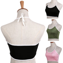 Women Base Shirt Camisole Crop Top Black Green Pink O-Neck Intimates 1STL ELY