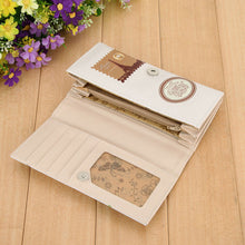 Women Tower Print Wallets Long Smooth PU Leather Wallet Graffiti Embossed Money Purse ID Credit Card Holder Coin Purses ELY