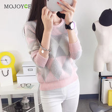 Women Warm Knitted Sweater Jumper Knitwear Outwear Coat Women Sweaters and Pullovers Pull Femme Christmas Sweater ELY