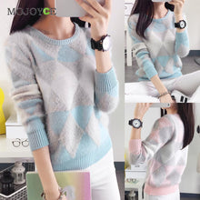 Women Warm Knitted Sweater Jumper Knitwear Outwear Coat Women Sweaters and Pullovers Pull Femme Christmas Sweater ELY