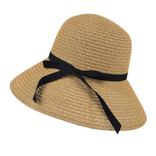 Women Wide Brim Beach Sun Hat Paper Straw Floppy Elegant Bohemia Cap 1STL ELY