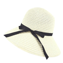 Women Wide Brim Beach Sun Hat Paper Straw Floppy Elegant Bohemia Cap 1STL ELY