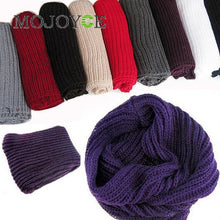 Women Warm Wool Knit Snood Scarf Shawl Neck Wrap Circle Cowl 1STL ELY