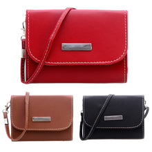 Women's Mini PU Leather Messenger Bags Small Fold Over Clutch Bag Shoulder Bag Handbags Bolsas Feminina 1STL ELY