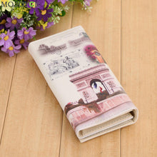 designer Wallet Women Long Wallets Smooth PU leather Paris Flags Eiffel Tower Style Lady Coin Purses Clutch Wallet ELY