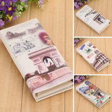 designer Wallet Women Long Wallets Smooth PU leather Paris Flags Eiffel Tower Style Lady Coin Purses Clutch Wallet ELY