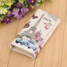 designer Wallet Women Long Wallets Smooth PU leather Paris Flags Eiffel Tower Style Lady Coin Purses Clutch Wallet ELY
