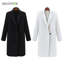 able Warm Wool Trench Coat Lapels Long Slim Woolen Trench Coat Jacket Artificial Cashmere Overcoat Outwear ELY