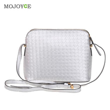 Fasion Letter Weaving Women Leather Handbag Small Shell Women Bag Crossbody Women Messenger Bags Bolsas Femininas sac a main ELY