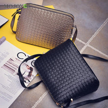 Fasion Letter Weaving Women Leather Handbag Small Shell Women Bag Crossbody Women Messenger Bags Bolsas Femininas sac a main ELY