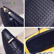 Fasion Letter Weaving Women Leather Handbag Small Shell Women Bag Crossbody Women Messenger Bags Bolsas Femininas sac a main ELY