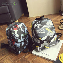 Fasion Nylon Camouflage Printing Backpack Mini School Bags for Teenagers Mochila Feminina Backpack Women Bagpack Mochilas Mujer ELY