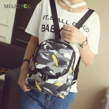 Fasion Nylon Camouflage Printing Backpack Mini School Bags for Teenagers Mochila Feminina Backpack Women Bagpack Mochilas Mujer ELY