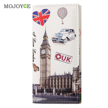 Fasion PU Leather Wallet Women Card Holder Multi Graffiti Embossed Wallet Purse Long Printing Pattern Women Wallets Money Bags ELY