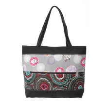 Fasion Women Ethnic Shoppers Bag Women's Shoulder Messenger Bag Handbag Pleuche Stripes and Checks Print Shoulder Bag 1STL ELY