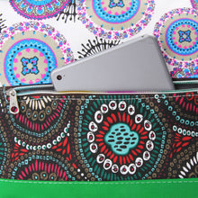 Fasion Women Ethnic Shoppers Bag Women's Shoulder Messenger Bag Handbag Pleuche Stripes and Checks Print Shoulder Bag 1STL ELY