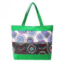 Fasion Women Ethnic Shoppers Bag Women's Shoulder Messenger Bag Handbag Pleuche Stripes and Checks Print Shoulder Bag 1STL ELY